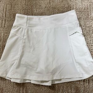 All in Motion Girls White Skort
